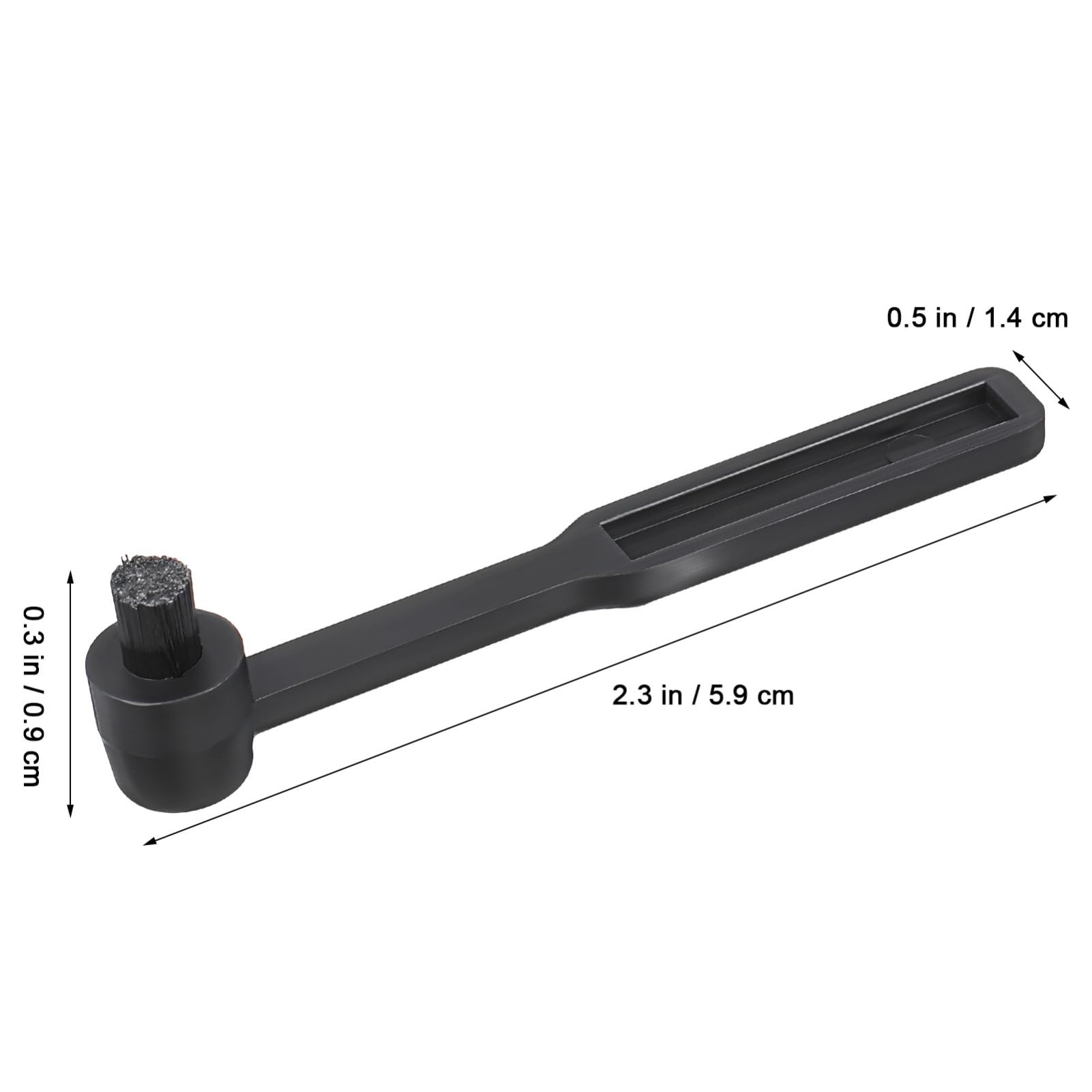 FUNOMOCYA 2 Pack Record Player Needle Cleaning Brush Set Vinyl Record Stylus Cleaner Turntable Accessory Kit