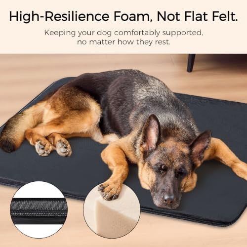 Paward Indestructible Chew Proof Dog Bed for Crate, Waterproof Crate Pad - 3