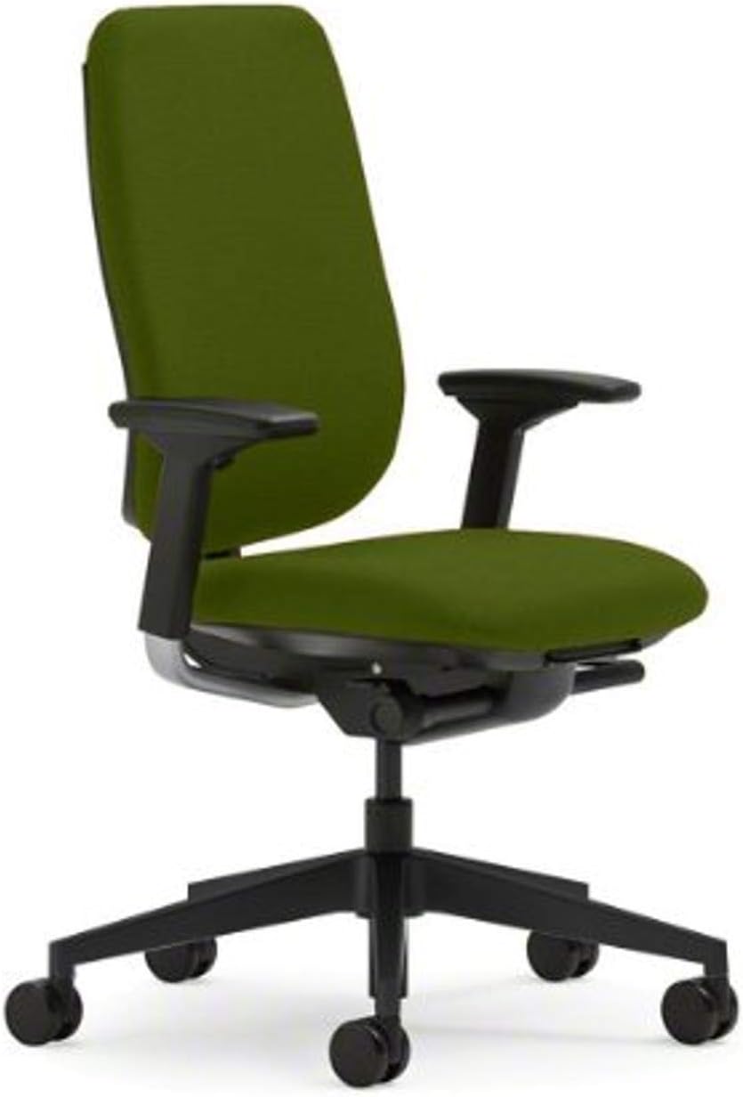 Steelcase Reply Chair, Black Fabric -