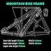 HWEVDHJ 26/27.5er Hardtail Mountain Bike Frame 14