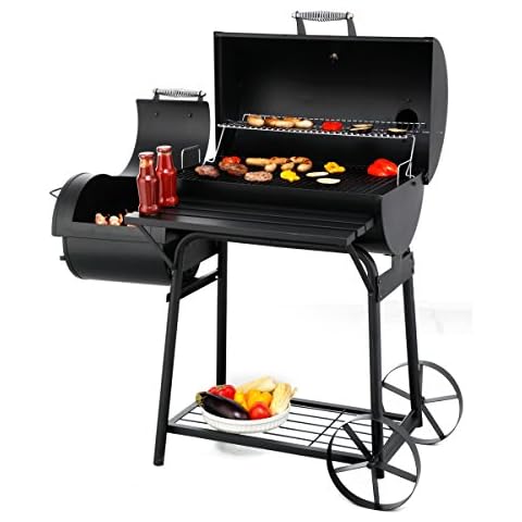 Tepro Biloxi Offset BBQ Pit Smoker Cover