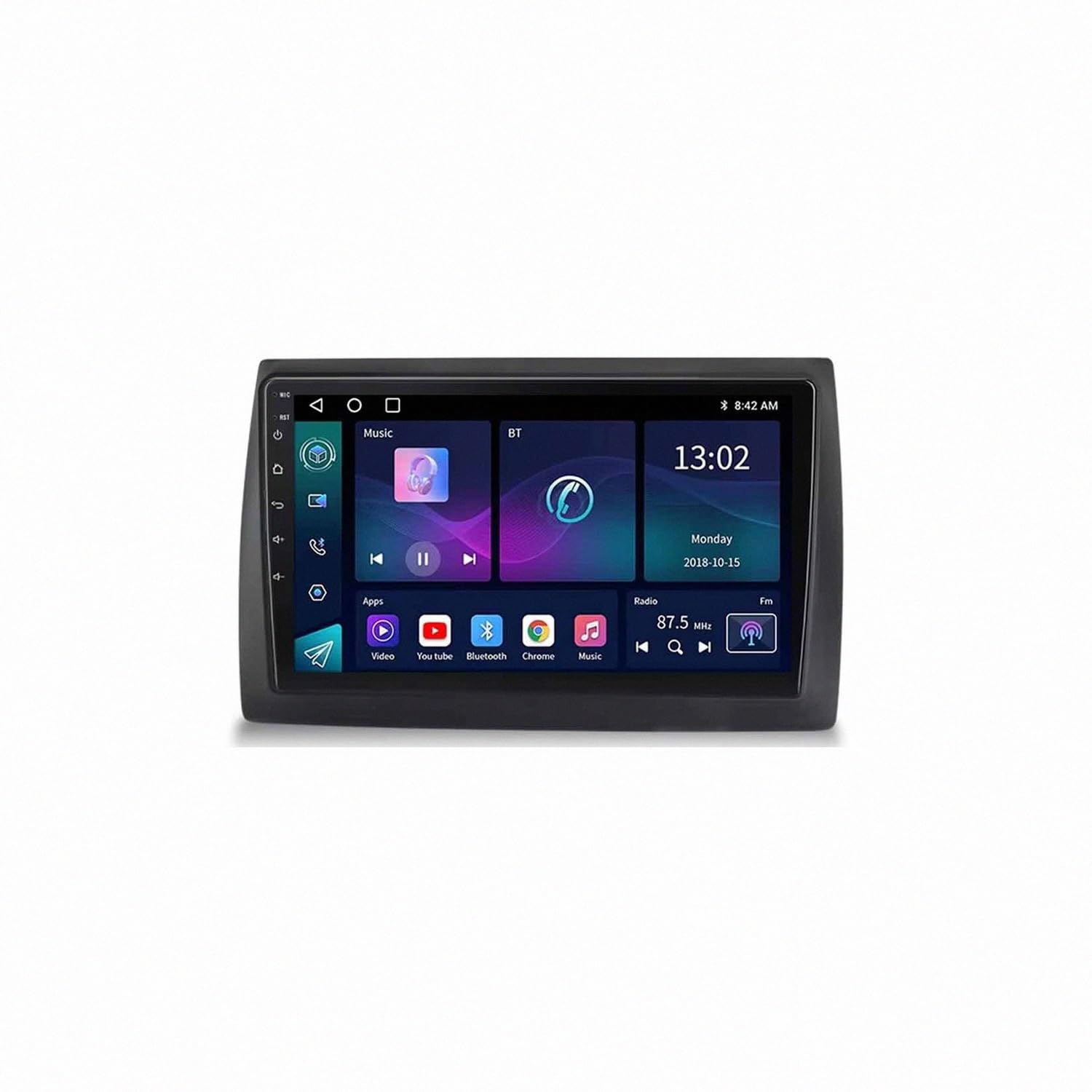 Navegador GPS para Fiat Stilo 2001-2010 ideal para viajar por carretera con mapas de Europa 8