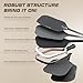 YVmove T800+3K Carbon Fiber Pickleball Paddle with 16mm V-Sonic IV Dynamic Core, Premium Pickle Ball Thermoformed Unibody, Elongated Shape, Enhanced Control & Ultimate Spin, USAPA Approved