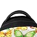 COOSUN - Mochila escolar con mariposas pintadas a mano