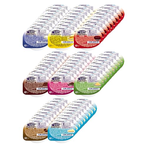 【まとめ買い】Nestle(ネスレ) アイソカル ゼリー ハイカロリー HC バラエティパック 66g×72個セット (24個×3ケース/8種×各9個) 栄養補助食品 介護食 (飲み込みやすい 高カロリー エネルギー)（Amazon）