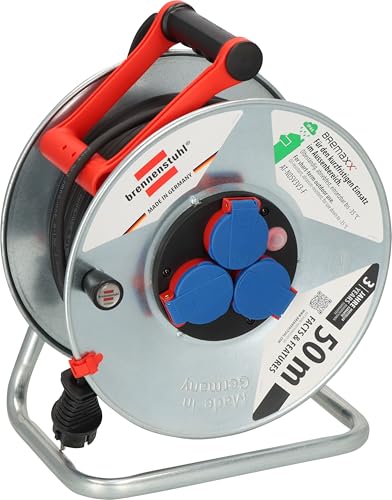 Preisvergleich Produktbild Brennenstuhl Garant S IP44 Kabeltrommel (50m Kabel in schwarz)