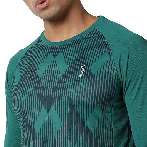 Image of Campus Sutra Men Polyester Regular Fit T-Shirt