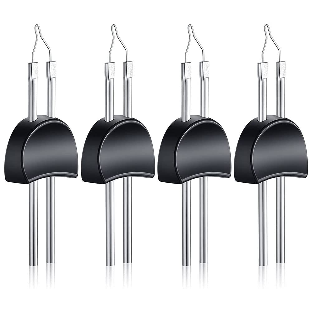 HuddleGlow Thread Burner Tips Thread Zapper and Melt Thread with One Touch-Perfect for Finishing Bead 4Pcs