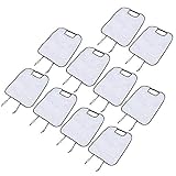 CFTGIW 10pcs Seat Back Protective Clean Cover Child Baby Kick Anti Dirty Mud Mat for Car Truck SUVBlack by Kids That The of Away Car Keep Your Dirt and Mud Seat Back Protector Cover for (Black)