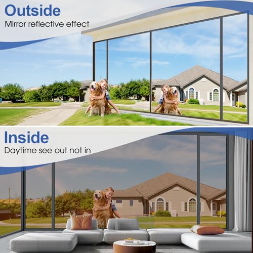 Vinilo Reflectivo para Ventana One Way 17.5 x 78.7 pulgadas miniatura 4