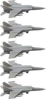 5PCS DIY Model Russian Mig-25 Interceptor Plane Resin Military Model Reconnaissance Aircraft DIY Aeroplane Model(1/350 (63.6mm))