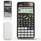 FX-991EX Scientific Calculator, A Level Maths Calculator with 552 Functions,10+2 Digits Written Display, Portable Scientific Calculator for Students, Teachers, Business, School, Office (Black)
