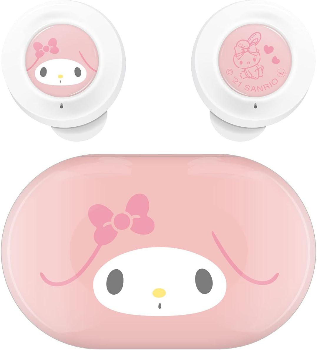 Amazon グルマンディーズ サンリオキャラクターズ 完全ワイヤレスステレオイヤホン マイメロディ Sang 136mm ピンク グルマンディーズ Gourmandise 家電 カメラ