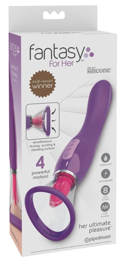 Fantasy for Her HER Ultimate Pleasure Vibrator for Her, Clitoris Stimulator, Oral Sex Toy