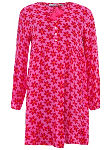 Zwillingsherz Freizeitkleid im Blumenmuster – Hochwertiges Sommerkleid...