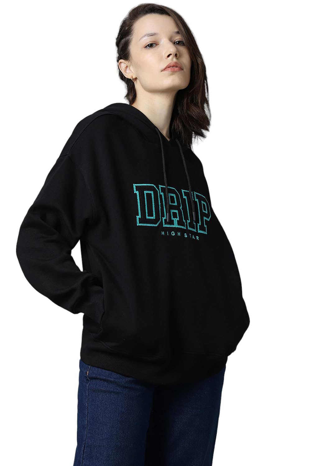 high star Women's Cotton Hooded Neck Sweatshirt-picture-33