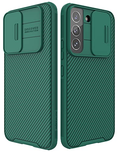 Image of Samsung Galaxy S22 Plus Case with Camera Cover Protective & Slim Fit, Camera Protection Case Only for Samsung Galaxy S22+ / S22 Plus 5G 2022 (Green)
