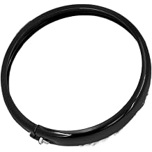 Motorcycle Headlight Black 5.75 Inch Headlight Decorative Ring for Softail for Street for Bob for Sportster for XL 883 1200 for Dyna for FXBB for FXLR for FXST Headlight Radiator Grill