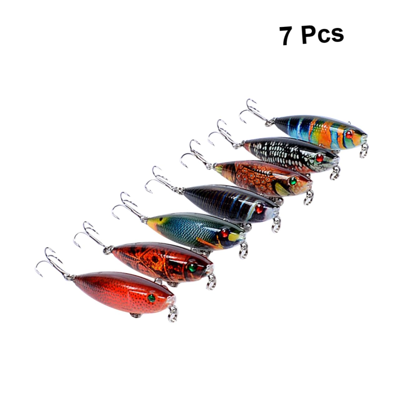 Appâts Durs Crayon Flottant Leurre De Basse Kit De Leurre De Pêche Matériel De Pêche Leurres De Basse Lys De Pêche Appâts Flottants Appâts Réalistes