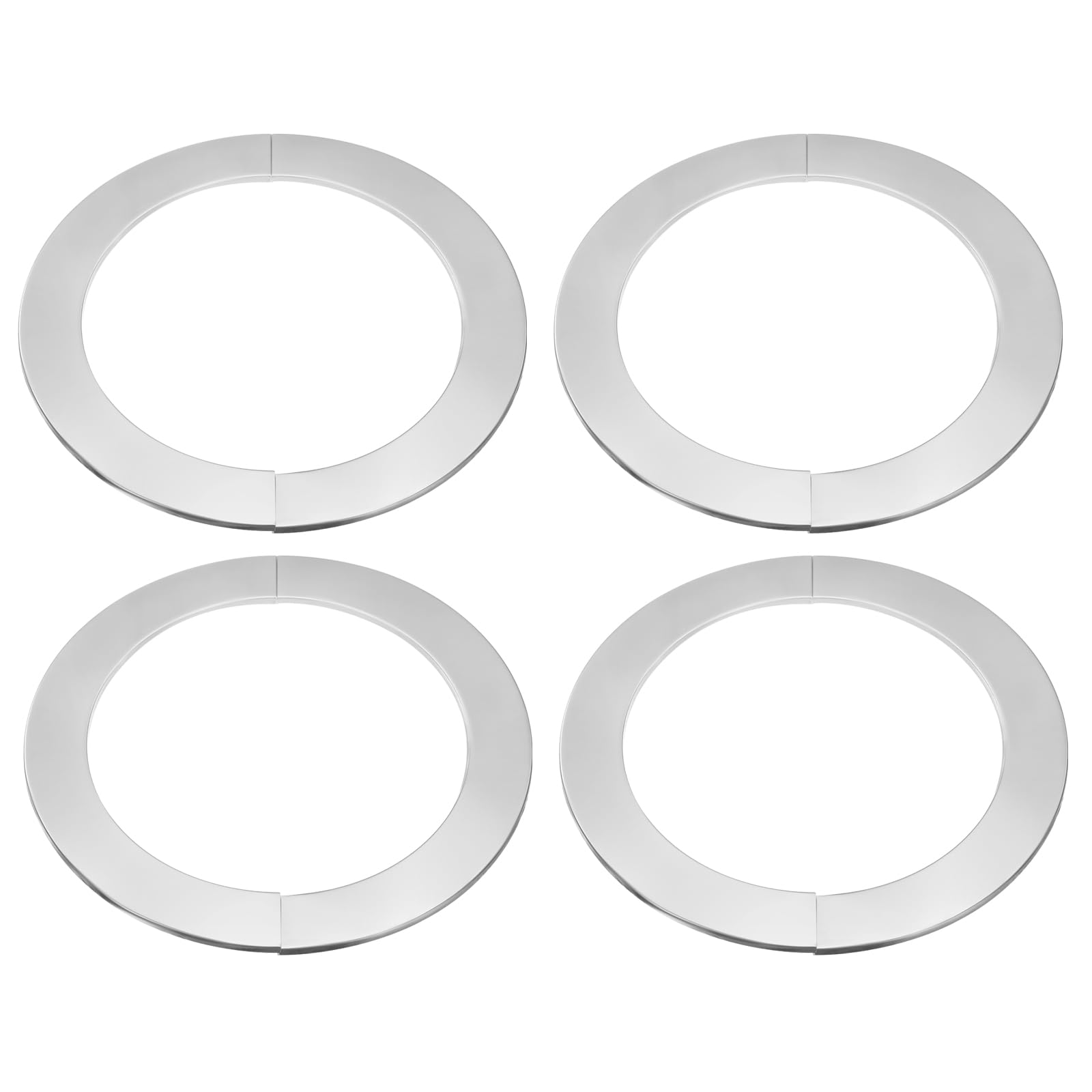 Brides murales auto-adhésives HARFINGTON 182 mm en inox pour cuisine