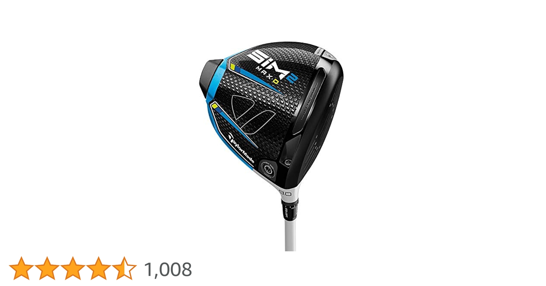 TaylorMade SIM 2 Max Driver Mens Right Hand Graphite Regular