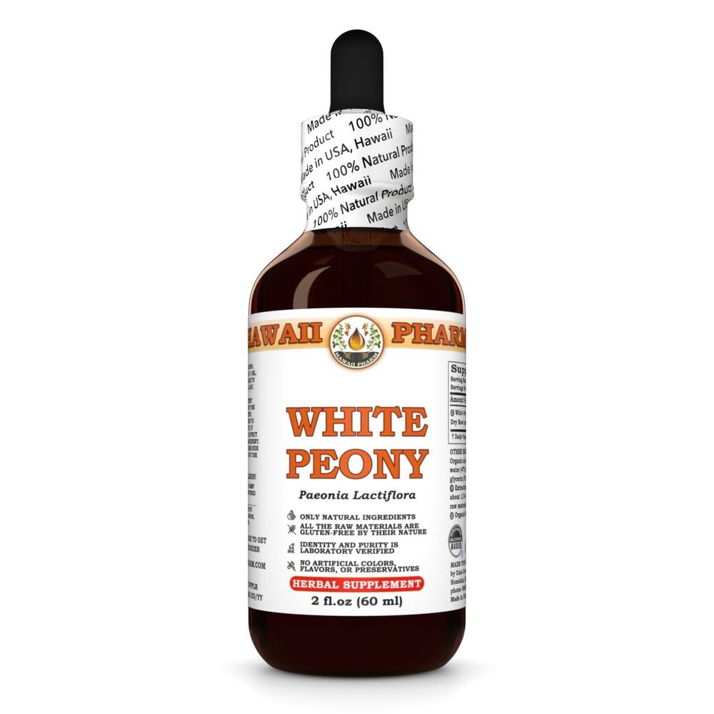 Amazon.com: White Peony (Paeonia Lactiflora) Dry Root Tincture