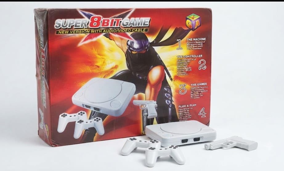 Gagon Traders Super 8 Bit Game Console with Audio/Video Cable