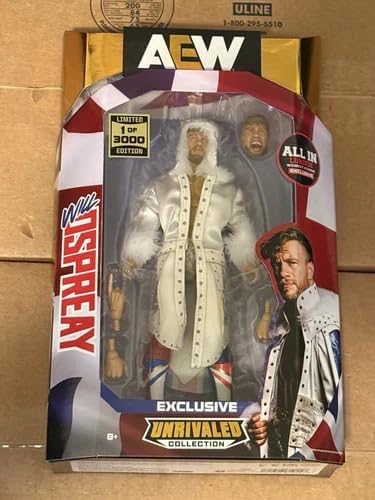 AEW 新日本プロレス ウィルオスプレイ フィギュア 開封済み WWE 希少