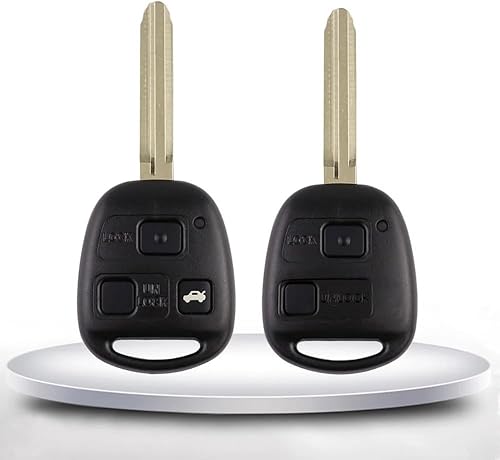 Miniatura 3 de Fundas para llavero de automóvil para Toyota Corolla Yaris Camry RAV4 Prado Tarago, 23 botones remoto para llave de automóvil