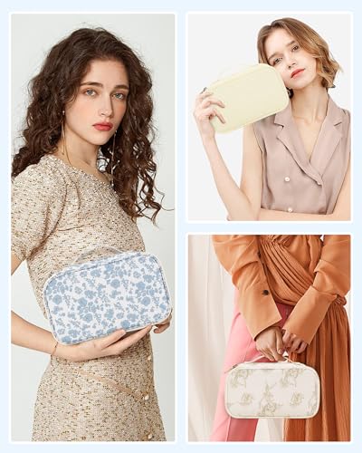Relavel Small Floral Makeup Bag