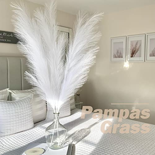 MEETFUN Pampas Grass grande 5 steli 99 cm