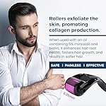 Minoxidil Beard Growth Oil, 5% Minoxidil Hair Growth Kit, 5% Minoxidil for Men Beard Growth Spray Infused with Bitoin, Extra Strength Beard Growth Serum to Increase Thickness and Volume Faster, Clear - Image 4