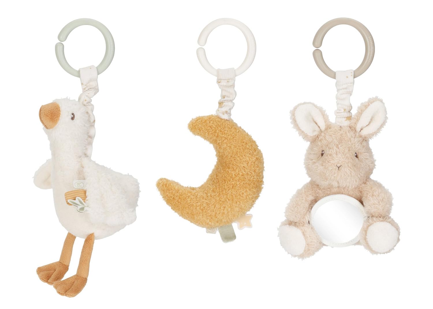 Little Dutch 8420 Activity - Set di 3 giocattoli da appendere – Newborn Naturals