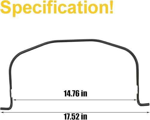 Miniatura 2 de 131-0880-03 Conjunto de control de mango/fianza de freno compatible con modelos de cortacésped Toro Brake Bail 10367 10655 10656 20013 20014,