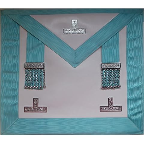 Masonic Worshipful/Past Master Apron - Premium Imitation Leather - LR265 Cover