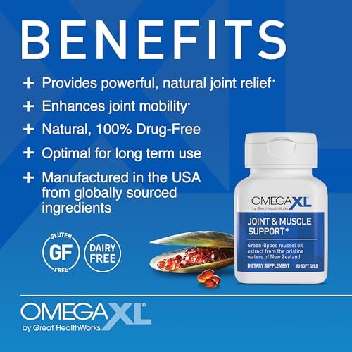 OmegaXL Joint Support Supplement, 60 Count - 1
