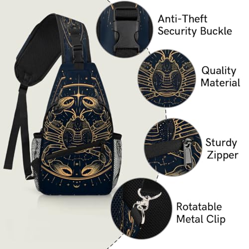 Sling Bag para Hombre y Mujer Bolsa Crossbody Unisex miniatura 3