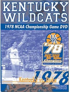Kentucky Wildcats vs. Duke Blue Devils : 1978 NCAA Basketball Championship Game