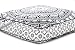 HandicraftsPalace Elephant Mandala Indian Pillow Square Cover,35 x 35-Inches