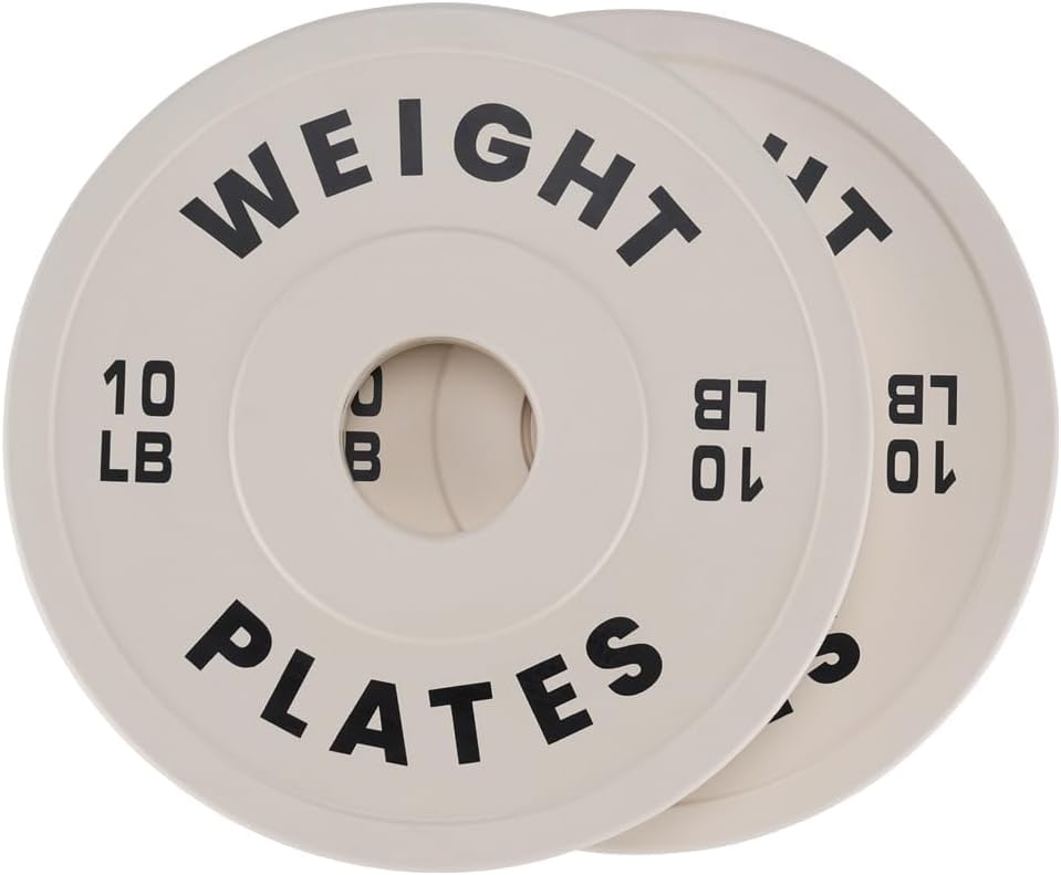 2 In Change Plates 1.25LB 2.5LB 5LB 10LB Fractional Weight Plates,Bumper Plates for Weight Lifting,Strength Training Gym Home,Rubber Coating