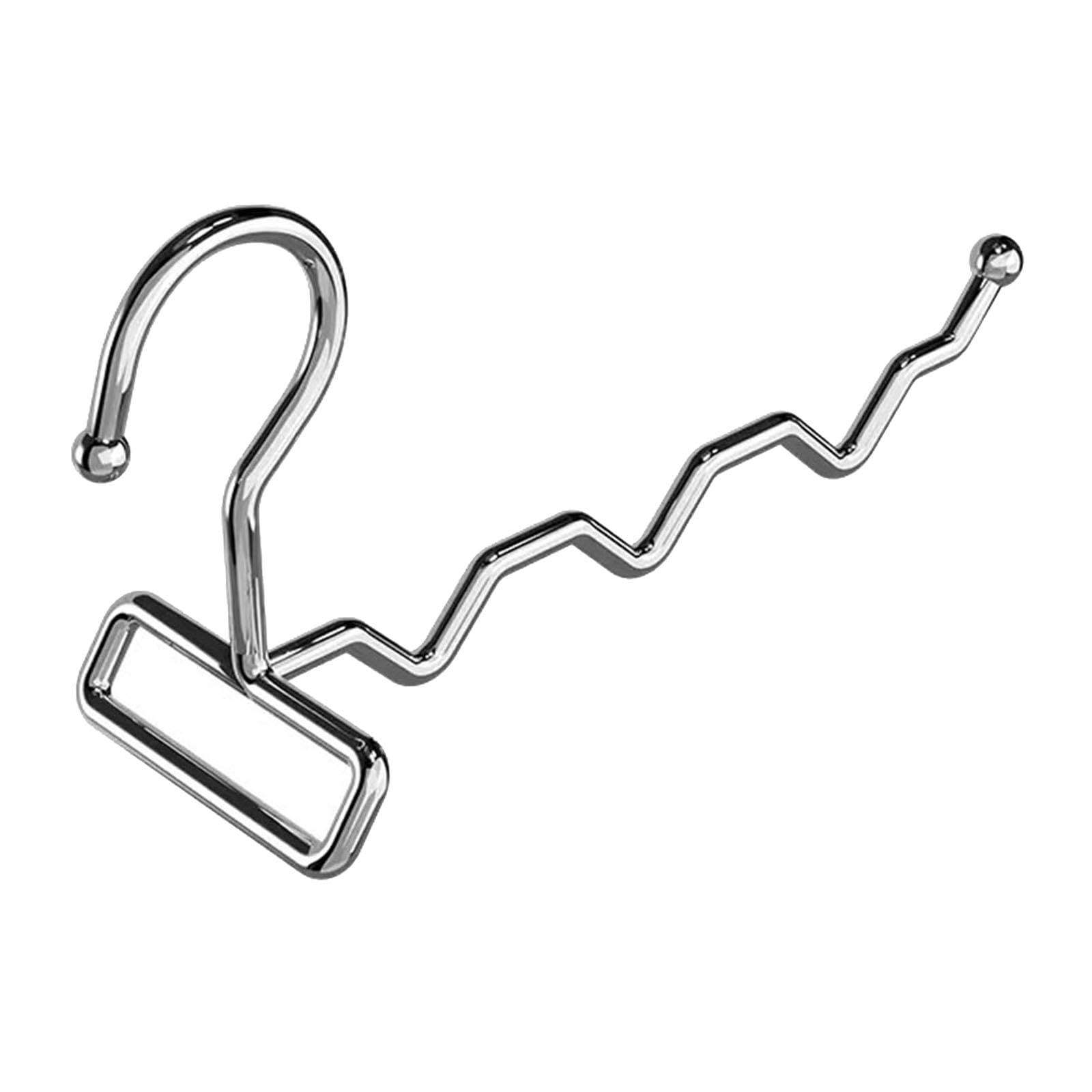 Foldable Clothes Rack Portable Clothes Hanger Laundry Holder for Balcony Silver 23x15cm