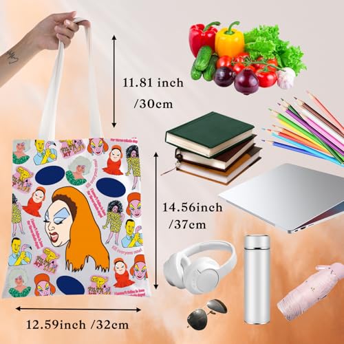 BWWKTOP Bolso Tote Drag Race para Mujeres miniatura 4