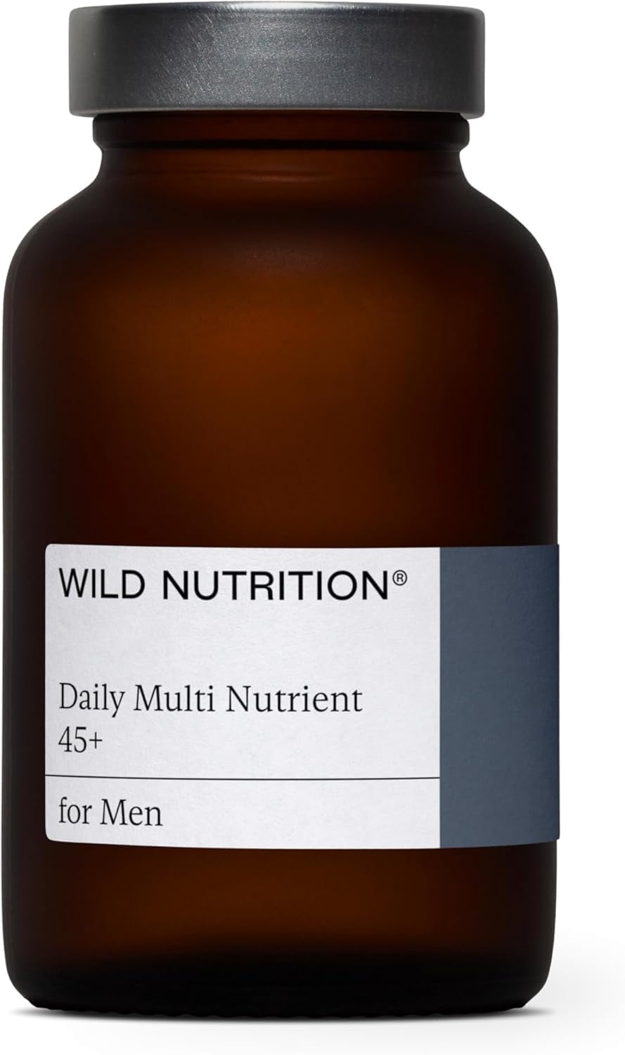 Food-Grown® Men's 45+ Daily Multi Nutrient | Multivitamin Tablets for Men | Multivitamin for Men 45+ to Support Normal Testosterone, Mental Wellbeing, and Immune System | 60 Capsules