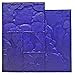 BonWay 12-940 24-Inch by 24-Inch Ashlar Cut Stone Urethane Floppy Mat, Blue