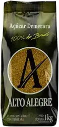 Açúcar Demerara 1kg – Natural, Levemente Dourado e Ideal para Cafés, Sucos, Chás e Receitas Saudáveis