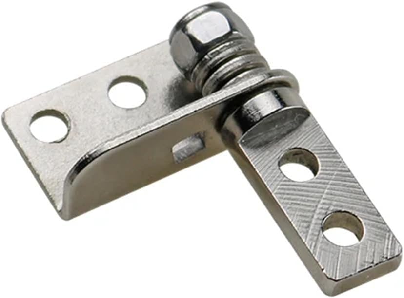 L-Type Small Damping Hinge Furniture Metal Random Stop Torque Torsion Shaft SupportHardware Accessories 1Pcs(Right,1.0N.m)