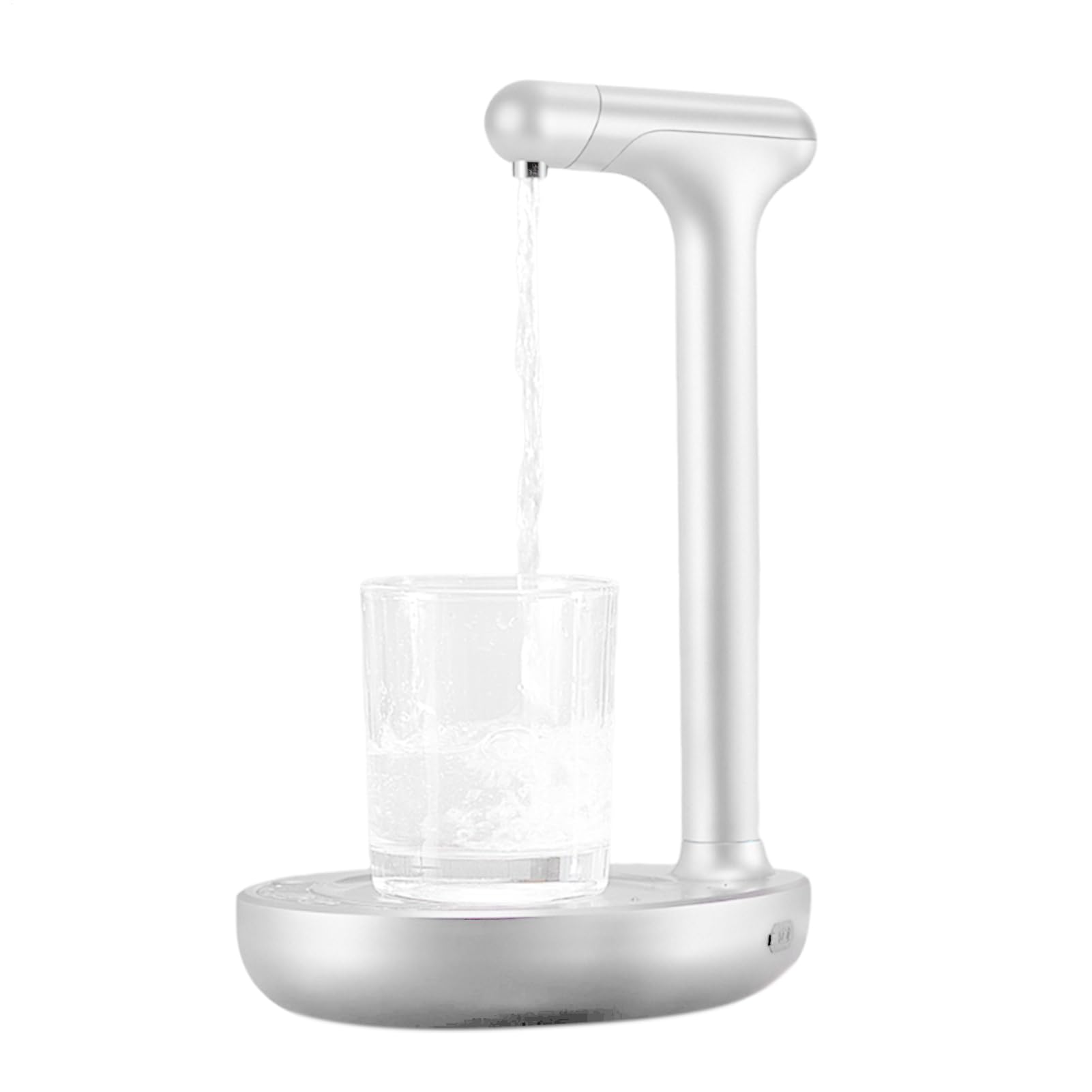 Table Water Dispenser, Dispenser for Water Carafes – Electric Pump for Low Noise Carafe for Hotel School Gym Home Apartment Outdoor Residence Camping Picnic