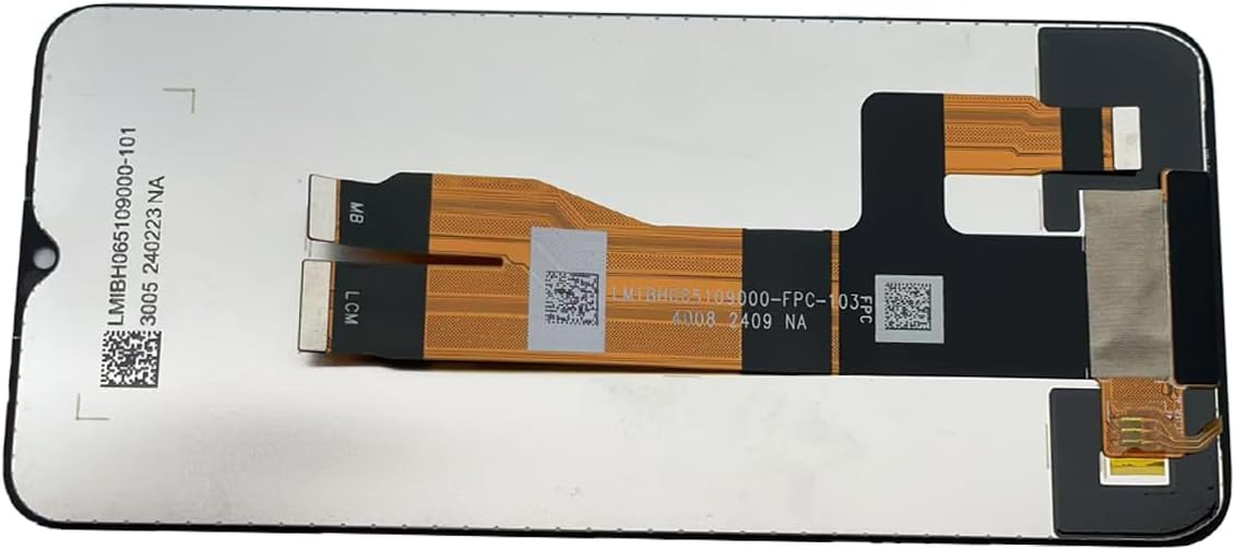LCD Screen Display Touch Digitizer Assembly Replacement for NUU A15 LCD Screen S6512L 6.5"
