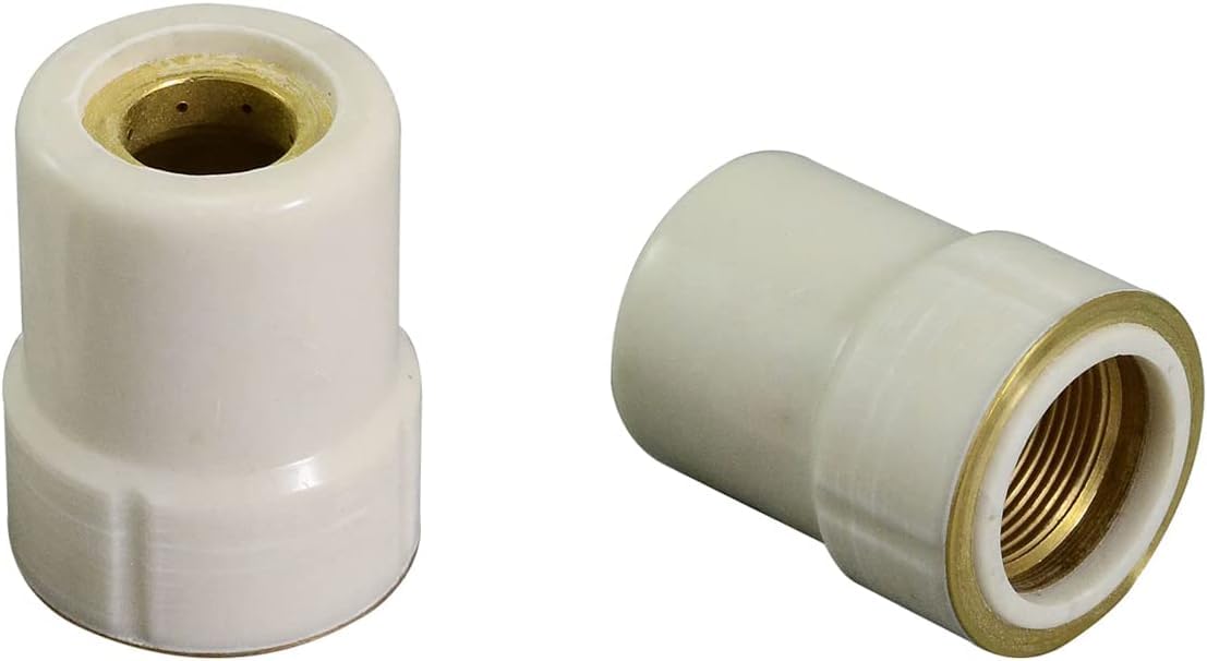 Riverweld C5710121 Outside Nozzle Retaining Cap Fit Cebora Cp-50 P50 Plasma Cutter Torch Pack Of 2