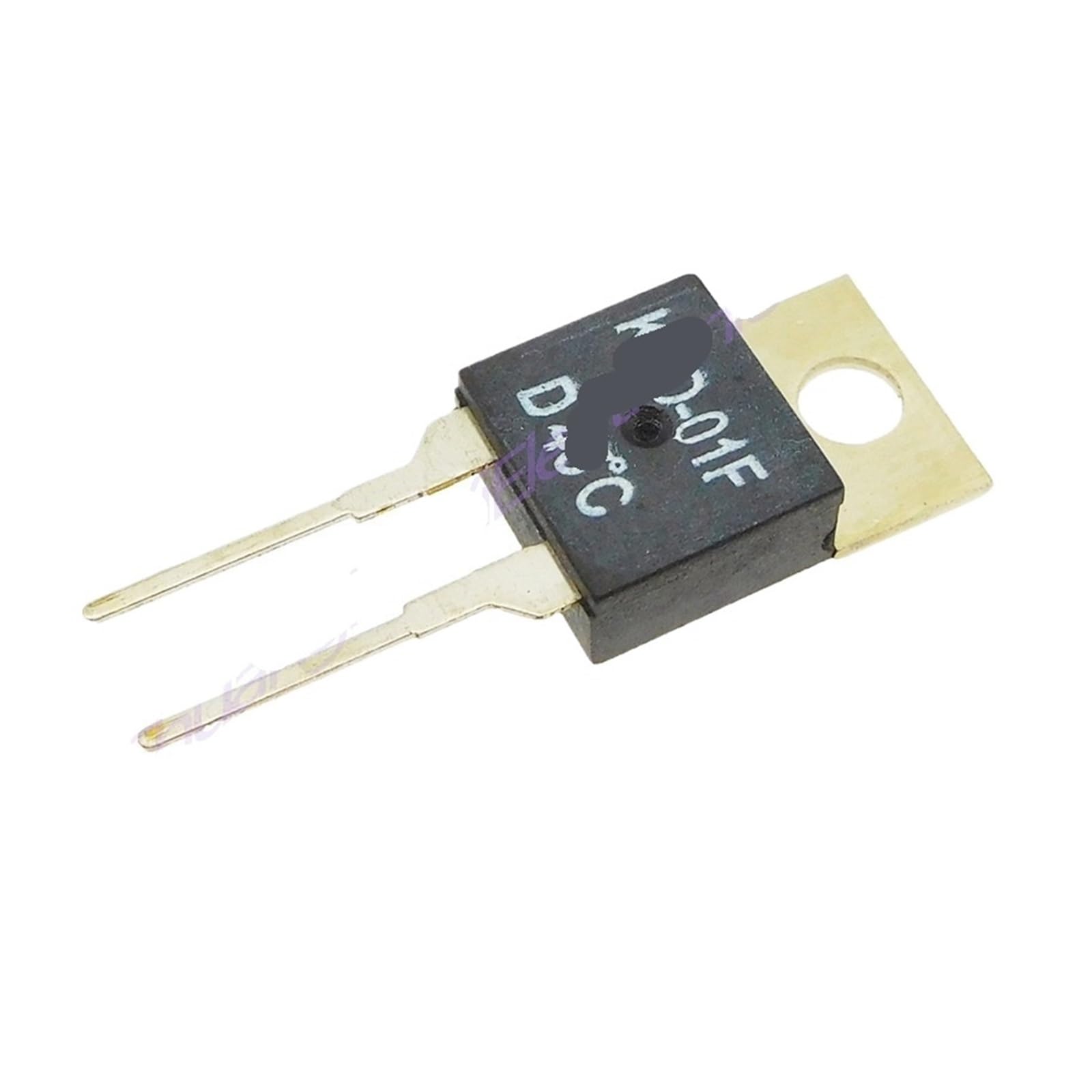 Interruptor de temperatura KSD-01F 45 grados NO 24V 1.5A normalmente abierto bimetálico 3